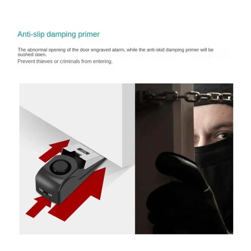 Portable Door Stop Security Al - đánh giá và giá Door Stop Alarm