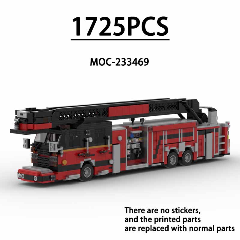 MOC-233469 100ft Tower Ladder  - đánh giá và giá Fire Escape Ladder