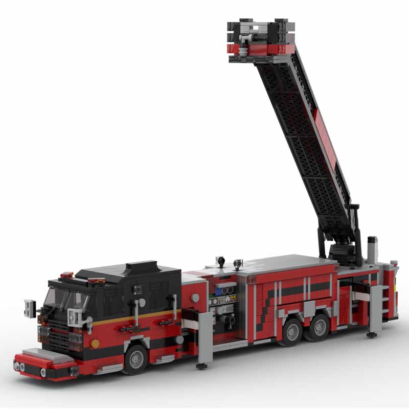 MOC-233469 100ft Tower Ladder  - đánh giá và giá Fire Escape Ladder