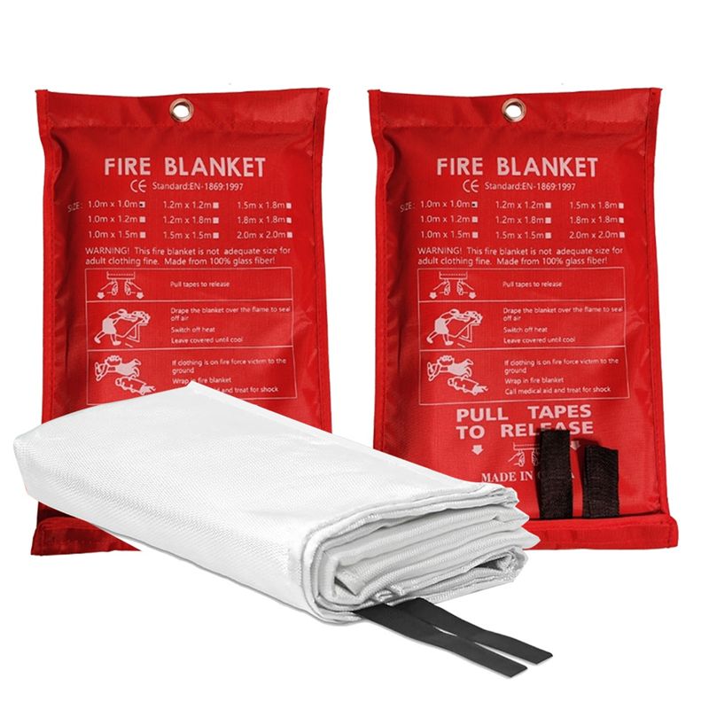 Promotion Day 2PCS Emergency F - đánh giá và giá Fire Blanket Kitchen