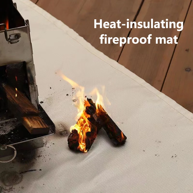 1pc Outdoor Camping Fireproof  - đánh giá và giá Fire Blanket Kitchen