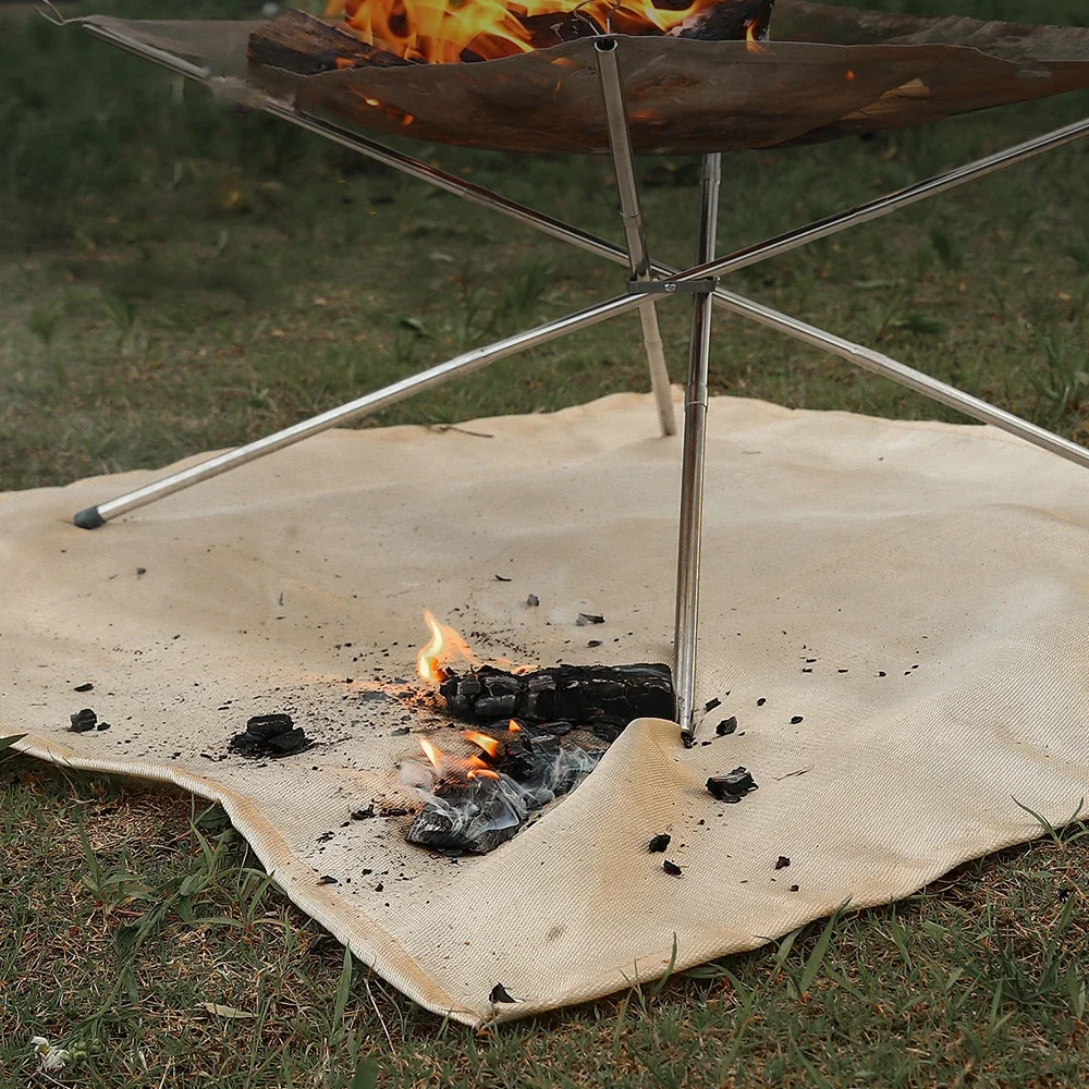 1pc Outdoor Camping Fireproof  - đánh giá và giá Fire Blanket Kitchen