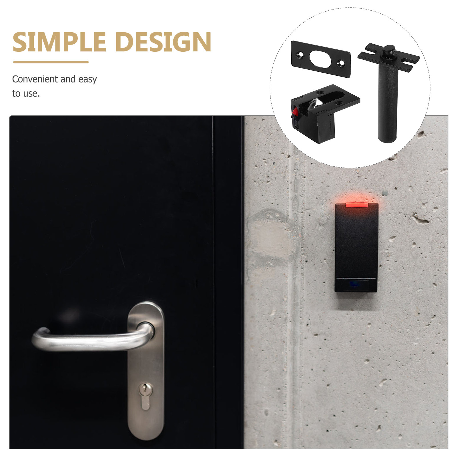 1Set Concealed Stainless Steel - đánh giá và giá Security Chain Door