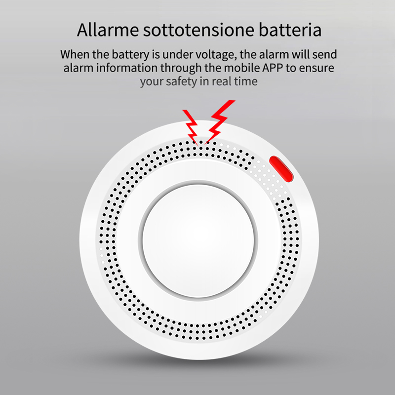 6Pack Tuya WiFi Smart Smoke Se - đánh giá và giá Smoke Detector Interconnected