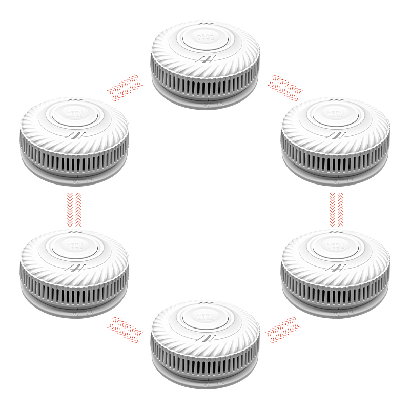 Interconnected Smoke Alarms 10 - đánh giá và giá Smoke Detector Interconnected