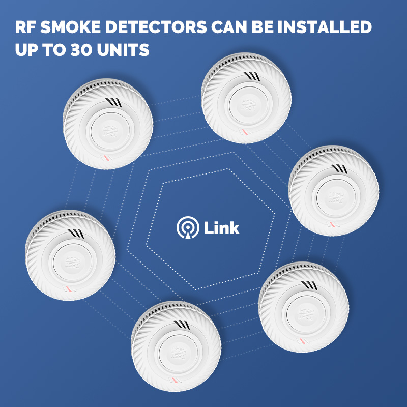 Interconnected Smoke Alarms 10 - đánh giá và giá Smoke Detector Interconnected